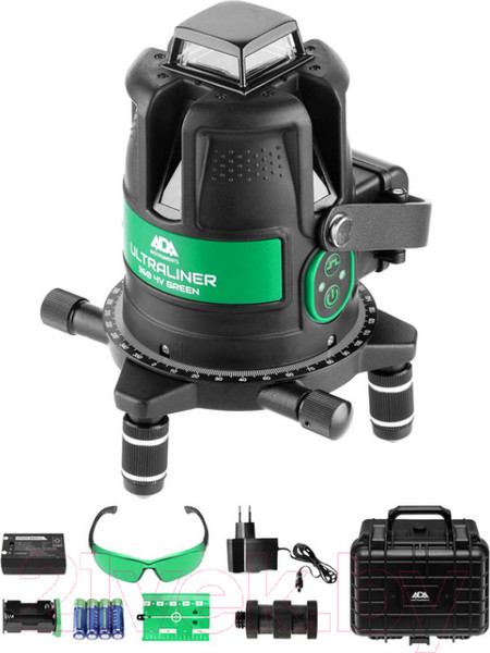 Изображение товара Лазерный нивелир ADA Instruments UltraLiner 360 4V Green / А00540
