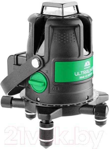 Изображение товара Лазерный нивелир ADA Instruments UltraLiner 360 4V Green / А00540