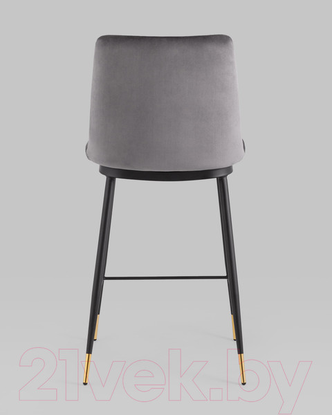 Изображение товара Стул барный Stool Group Мелисса / FDC9055C DARK GREY FUT-81 (велюр темно-серый)