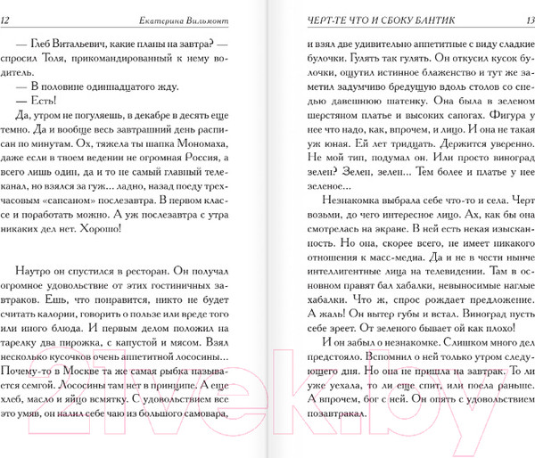 Изображение товара Художественная книга АСТ Черт-те что и сбоку бантик (Вильмонт Е.)