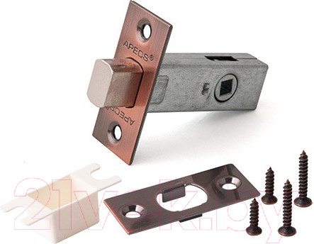 Изображение товара Защелка врезная Apecs L-0126-АС (медь)