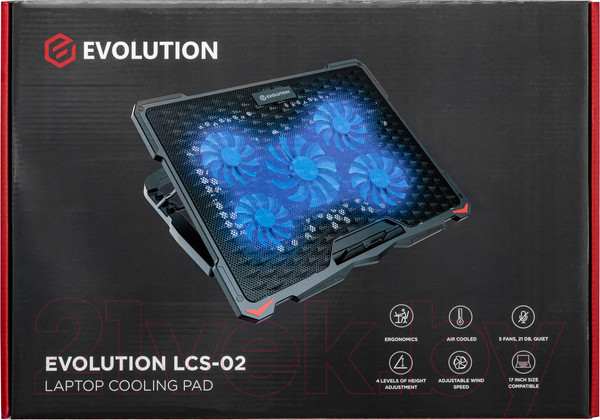 Изображение товара Подставка для ноутбука Evolution LCS-02