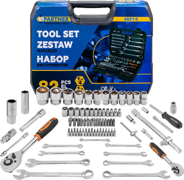 Изображение товара Универсальный набор инструментов Partner PA-4821-5