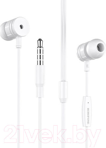 Изображение товара Наушники-гарнитура Borofone BM31 (белый)