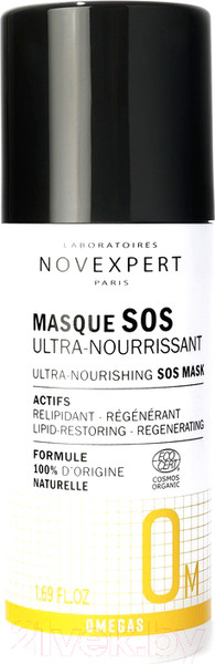 Изображение товара Маска для лица кремовая Novexpert Omegas Ультрапитательная SOS (50мл)