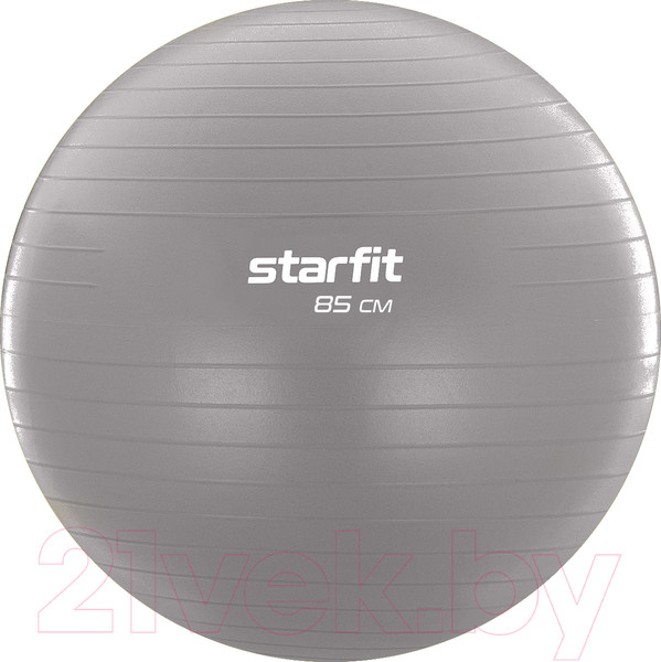 Изображение товара Фитбол гладкий Starfit GB-108 (тепло-серый пастель, 85см)
