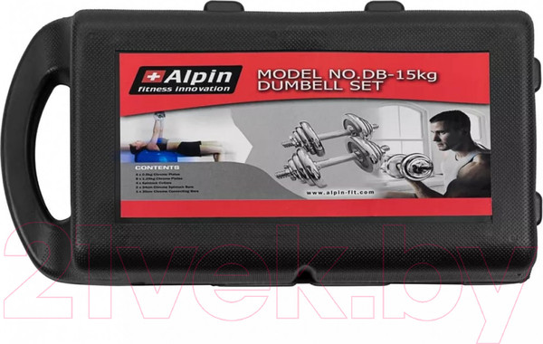 Изображение товара Набор гантелей Alpin DB-15