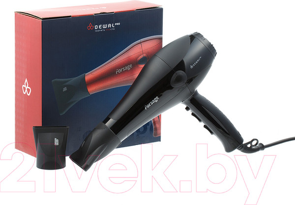 Изображение товара Профессиональный фен Dewal Forsage / 03-106 (черный)