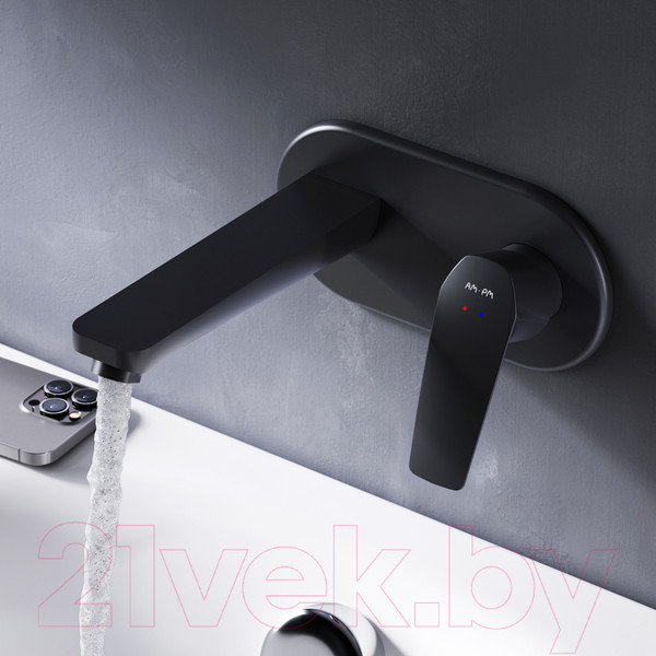 Изображение товара Смеситель AM.PM Gem F90A72222 (черный)