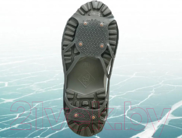 Изображение товара Ледоступы Три Кита 6 шипов (L, 2шт)