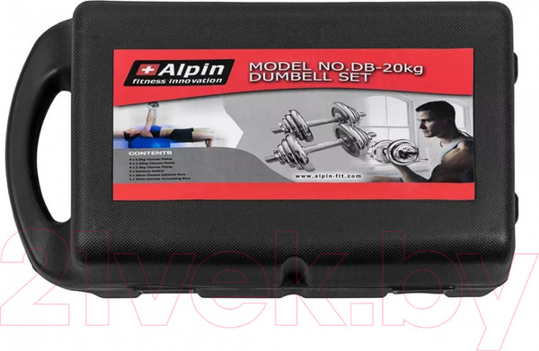 Изображение товара Набор гантелей Alpin DB-20
