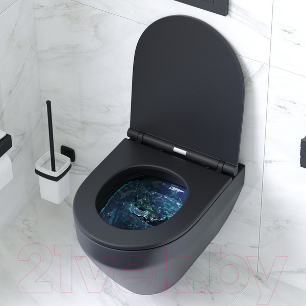 Изображение товара Унитаз подвесной AM.PM Spirit C701700MBSC (с сиденьем)