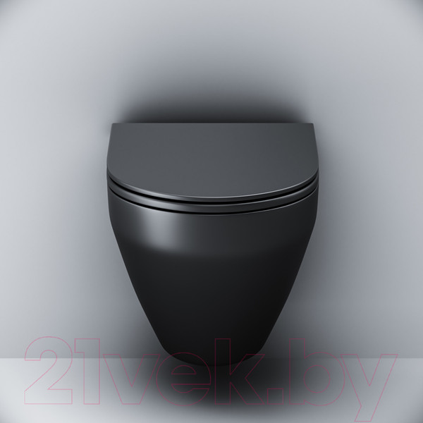 Изображение товара Унитаз подвесной AM.PM Spirit C701700MBSC (с сиденьем)
