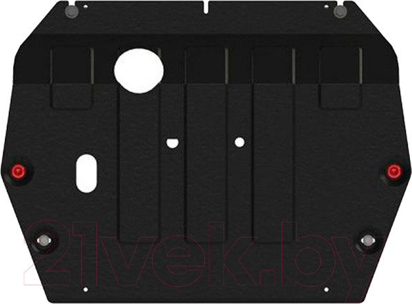 Изображение товара Защита картера и КПП SHERIFF 28.4853 для JAC T6