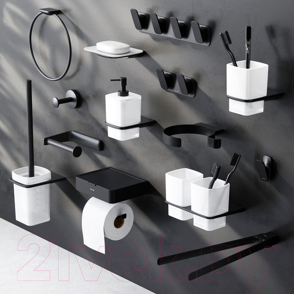 Изображение товара Ершик для унитаза AM.PM Inspire 2.0 A50A33422 (черный)