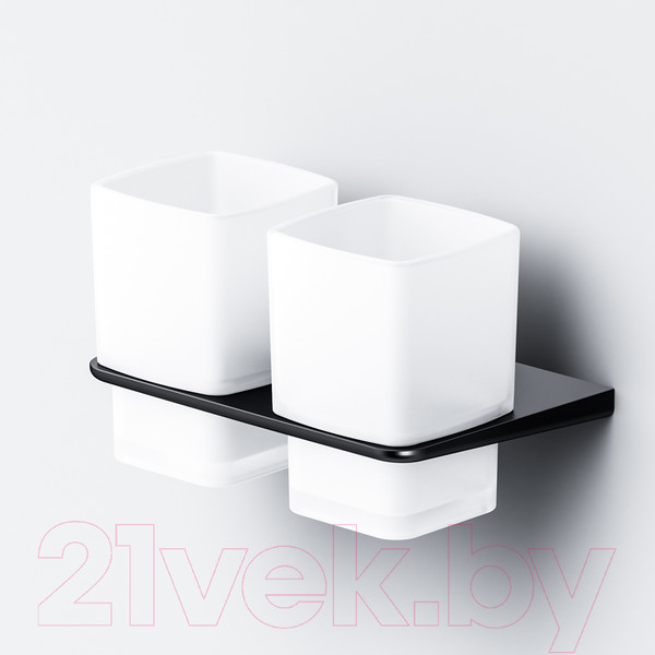 Изображение товара Набор стаканов для зубной щетки и пасты AM.PM Inspire 2.0 A50A343422 (черный)