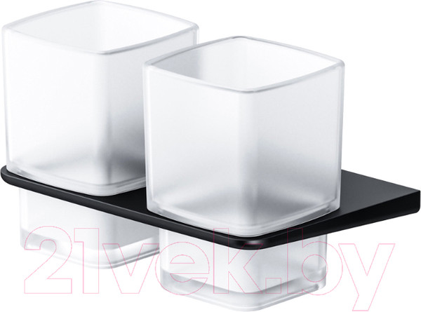 Изображение товара Набор стаканов для зубной щетки и пасты AM.PM Inspire 2.0 A50A343422 (черный)