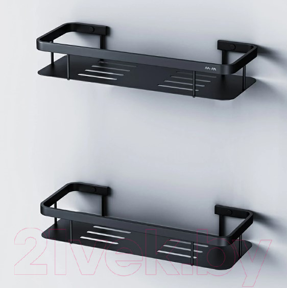 Изображение товара Комплект полок для ванной AM.PM Sense L A7453222 (черный)