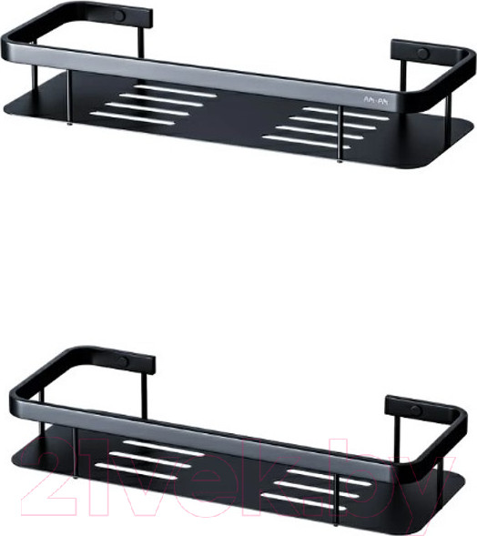 Изображение товара Комплект полок для ванной AM.PM Sense L A7453222 (черный)
