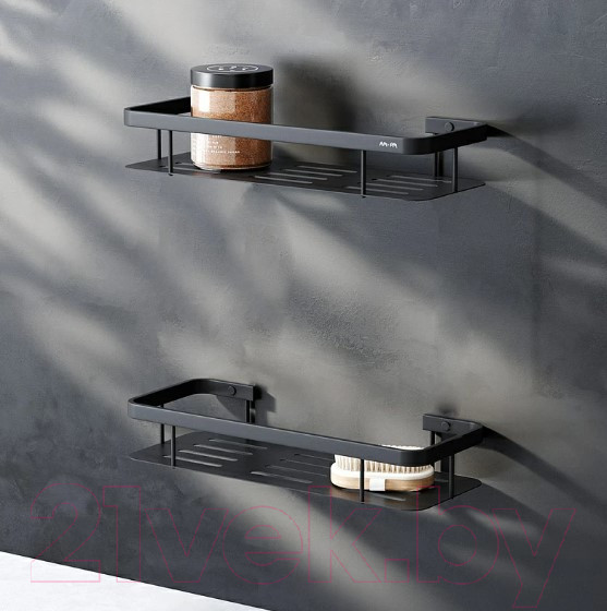 Изображение товара Комплект полок для ванной AM.PM Sense L A7453222 (черный)