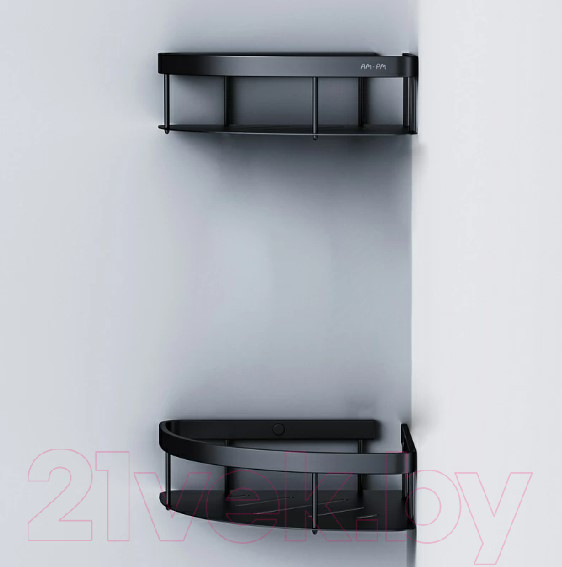 Изображение товара Комплект полок для ванной AM.PM Sense L A7454222 (черный)