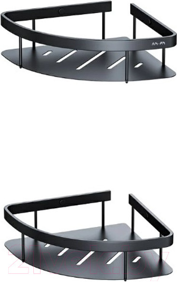 Изображение товара Комплект полок для ванной AM.PM Sense L A7454222 (черный)