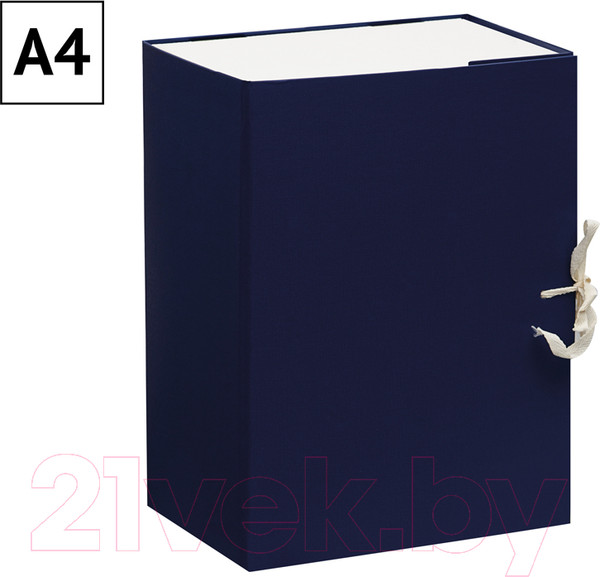 Изображение товара Коробка архивная OfficeSpace 284723 (синий)