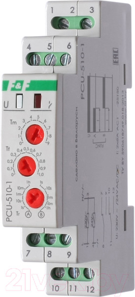 Изображение товара Реле времени Евроавтоматика PCU-510-1 / EA02.001.031