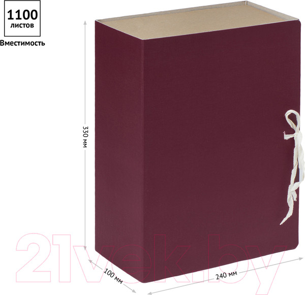 Изображение товара Коробка архивная OfficeSpace 312551