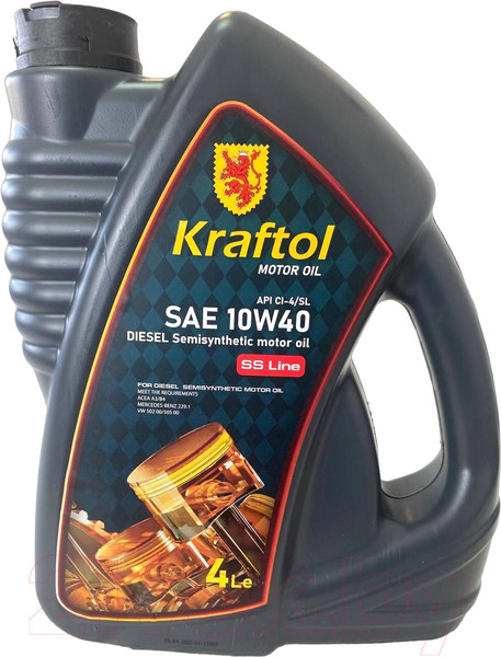 Изображение товара Моторное масло Kraftol Дизель A3/B4 10W40 / 3642