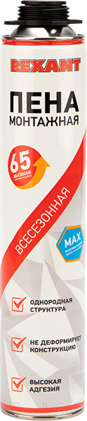Изображение товара Пена монтажная Rexant Max Всесезонная 89-0901