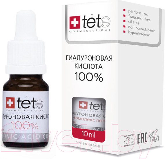 Изображение товара Сыворотка для лица TETe Cosmeceutical Гиалуроновая кислота 100% (10мл)