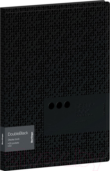 Изображение товара Папка для бумаг Berlingo DoubleBlack / DB4_10701 (черный)