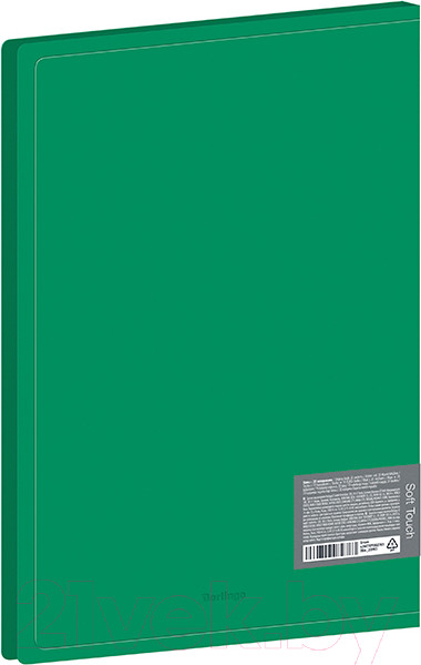 Изображение товара Папка для бумаг Berlingo Soft Touch / DB4_20983 (зеленый)