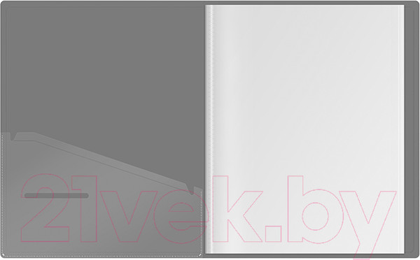 Изображение товара Папка для бумаг Berlingo Soft Touch / DB4_20985 (серый)