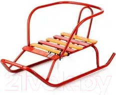 Изображение товара Санки детские Ника Ветерок 5+ (алый)