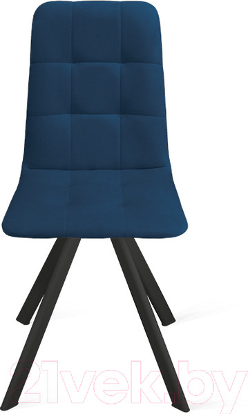 Изображение товара Стул ТриЯ Аспен К2 (черный муар/велюр Confetti Blue)