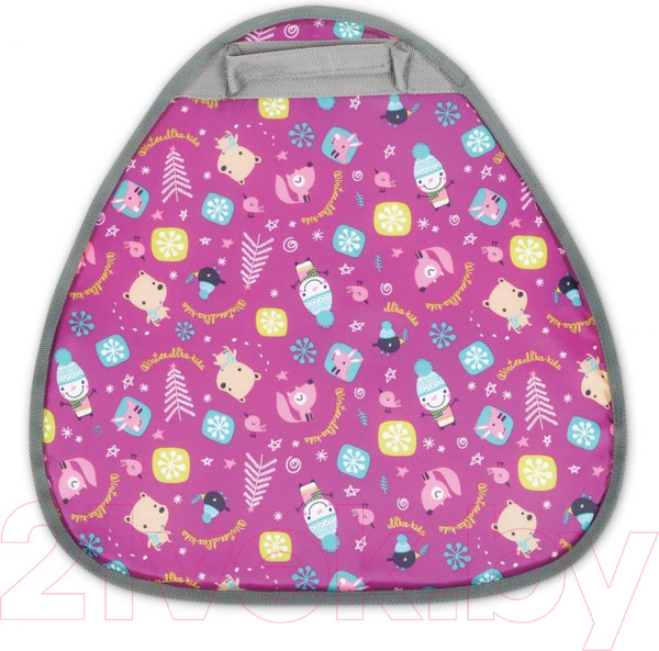 Изображение товара Санки-ледянка Ника ЛГП52/ЗБ2 (зимний баклажановый)