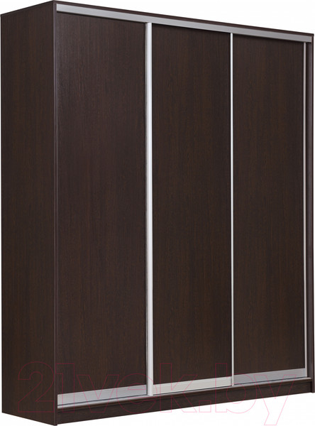 Изображение товара Шкаф-купе Рэйгрупп 203 VVX Elgon РГ-02.03 (венге/хром)