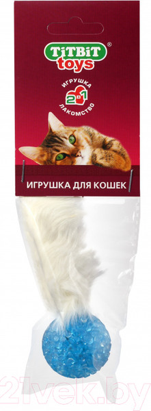 Изображение товара Игрушка для животных TiTBiT Хвост кроличий / 000083