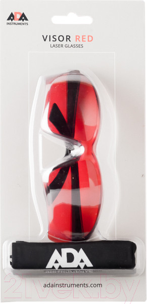 Изображение товара Очки для работы с лазером ADA Instruments Visor Red Laser Glasses / А00126