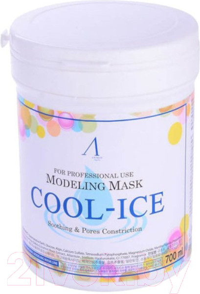 Изображение товара Маска для лица альгинатная Anskin Original Cool-Ice Modeling Mask (700мл)