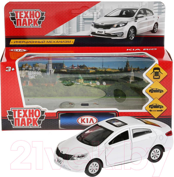 Изображение товара Автомобиль игрушечный Технопарк Kia Rio / RIO-WT