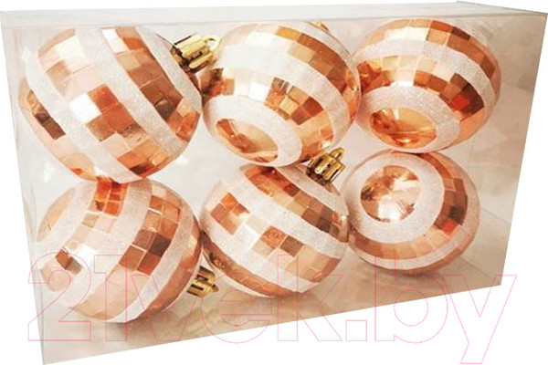 Изображение товара Набор шаров новогодних MONAMI WA2243 (6шт)