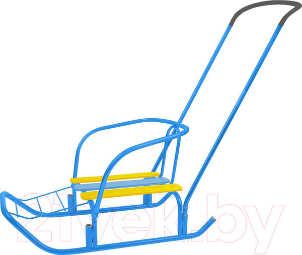 Изображение товара Санки детские Ника Ветерок 7 / В7/Г2 (голубой)