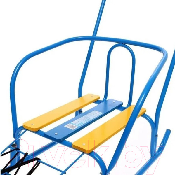 Изображение товара Санки детские Ника Ветерок 7 / В7/Г2 (голубой)