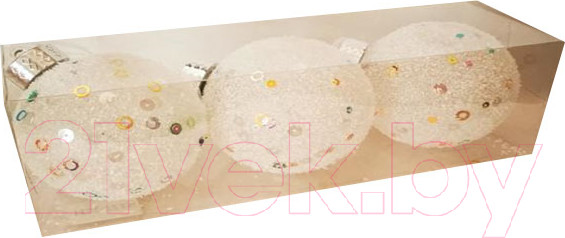 Изображение товара Набор шаров новогодних MONAMI ST22-2711 (3шт)