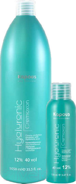 Изображение товара Эмульсия для окисления краски Kapous Hyaluronic Cremoxon С гиалуроновой кислотой 12% (1.05л)