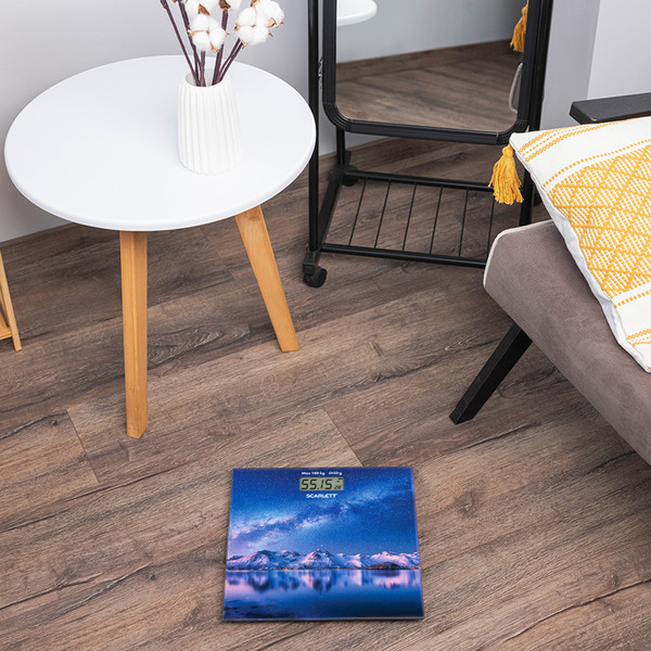 Изображение товара Напольные весы электронные Scarlett SC-BS33E022 (звездное небо)