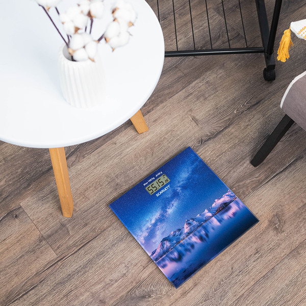 Изображение товара Напольные весы электронные Scarlett SC-BS33E022 (звездное небо)